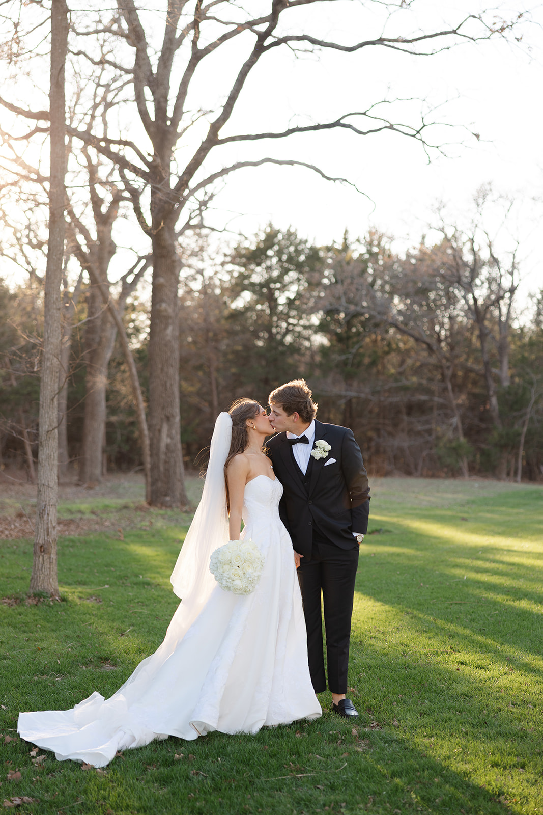 Laney and Riley's wedding celebration at The Springs in Valley View, TX.